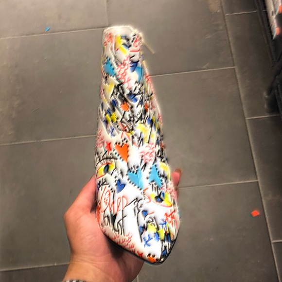 NWT - Art Basel Low Art Graphic Heels - Picture 3 of 5